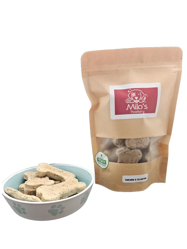 Chicken & Cilantro Dog Treats