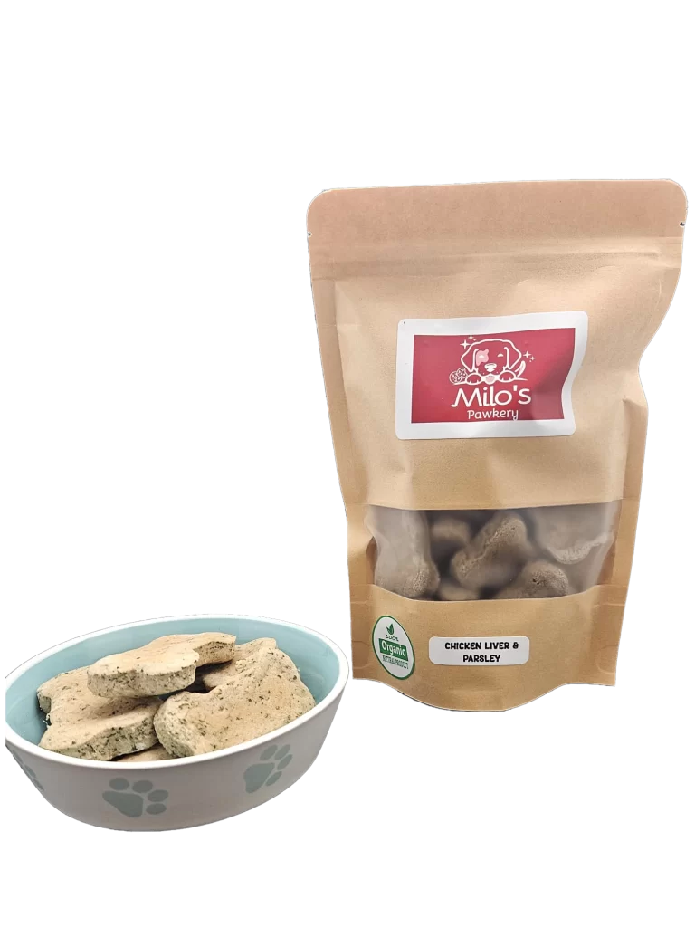 Chicken Liver & Parsley Dog Treats