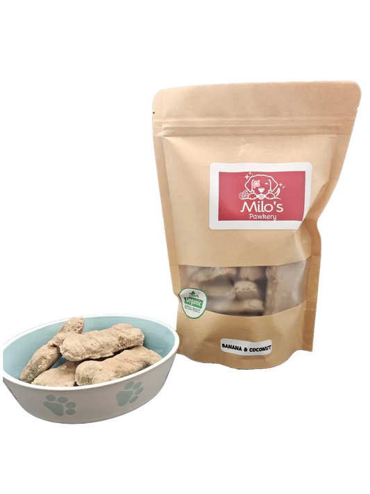 Banana & Coconut Dog Treats