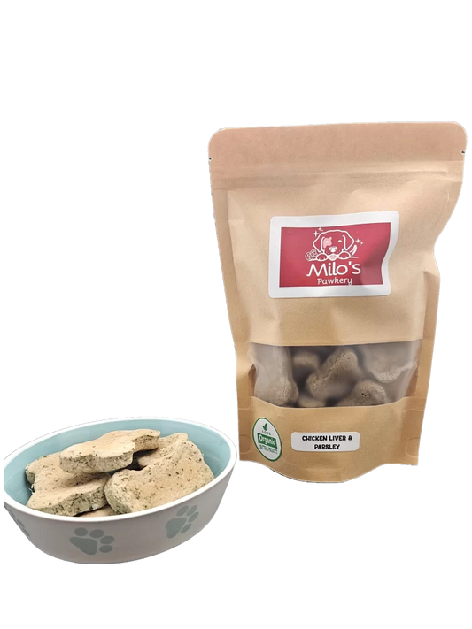 Chicken Liver & Parsley Dog Treats
